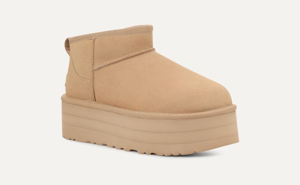 UGG® 公式【 クラシック ウルトラ ミニ プラットフォーム|Classic Ultra Mini Platform| 195719883355 |  レディース】アグ 公式サイト